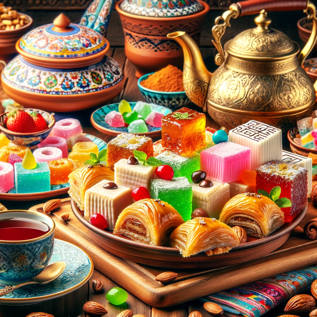 터키의 주방: 맛있는 요리와 다양한 디저트의 세계
